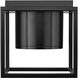 Desmond LED 7.13 inch Matte Black Flush Mount Ceiling Light